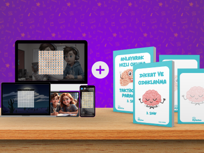 İLKOKUL 3.SINIF ANLAYARAK HIZLI OKUMA EĞİTİM PAKETİ