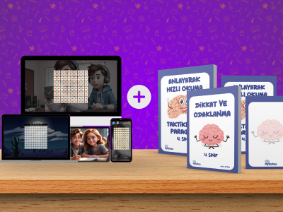 İLKOKUL 4.SINIF ANLAYARAK HIZLI OKUMA EĞİTİM PAKETİ